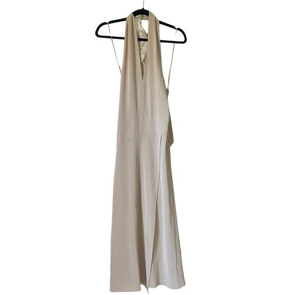 NWT Vince Halter Midi Dress Tie Back Paneled Women’s Size XS $425 - Picture 4 of 11